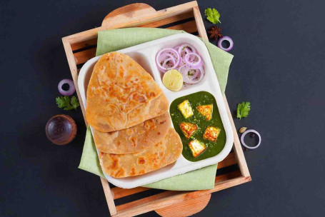 Palak Paneer Paratha Madpakke