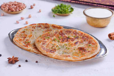 Singhadha Aloo Paratha (2 Stk) Ostemassemåltid