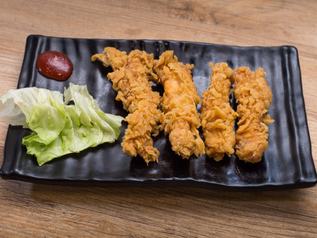 Crunchy Chicken Strips (Boneless) (4 Pcs)