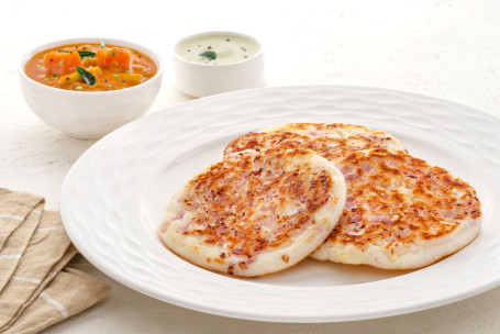 Mini Onion Uthappam (3 Pc)