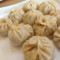 Vegetariske Dampede Momos [8 Stykker]