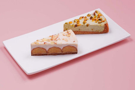 Shahi Gulab Jamun Cheesecake Pista Cheesecake (Box Of 2)