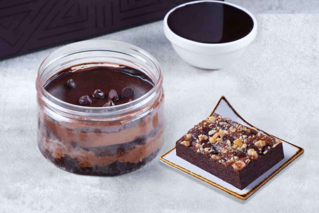 Death By Chocolate Jar Hazelnut Brownie Combo