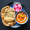 Chur Chur Naan/Kulcha With Butter Chicken