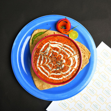 Paneer Butter Masala With Tawa Parathas