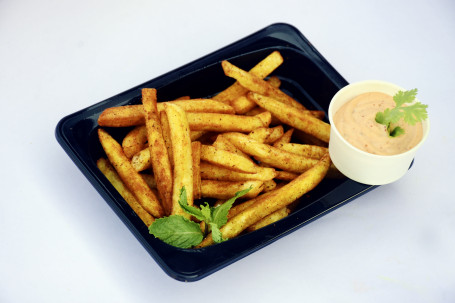 Periperi Fries With Dip