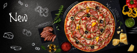 Røget Kylling Gourmet Pizza