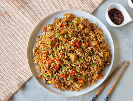 Chicken Schzwan Fried Rice