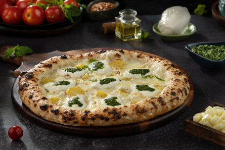 Naples Pesto Potato Pizza