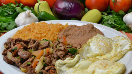 Steak Ranchero Breakfast Plate