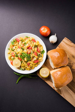 Double Egg Bhurji Pav