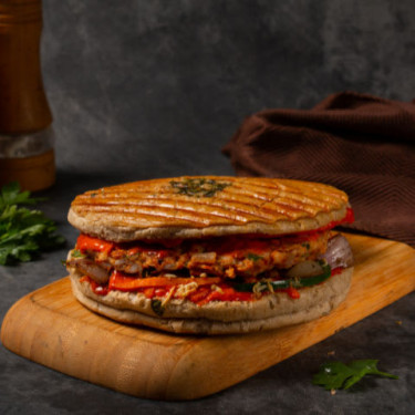 Peri-Peri Kylling Kulcha Burger