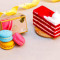 Red Velvet Naked Slice Macaron Box Of 3Pc