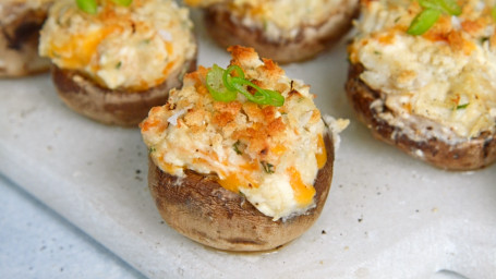 Crab-Stuffed Portobella Mushrooms