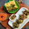 Papdi Chat 1 Pc Kaman Dhokla 1 Emarti