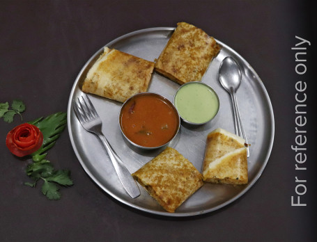 Moong Dal Onion Masala Dosa