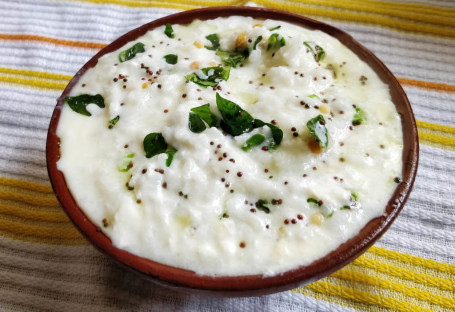 Curd Rice With Papad