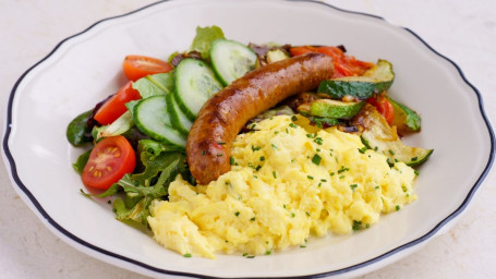 Merguez Sausage And Eggs