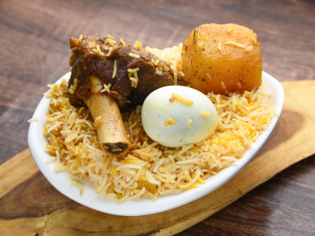 Mutton Biryani With Egg(1 Pice)