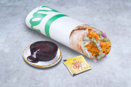 Masala Paneer Tikka Wrap Choco Lava Minimåltid