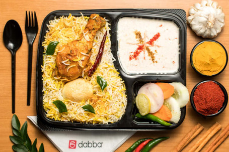 Egg Chicken Biryani Combo