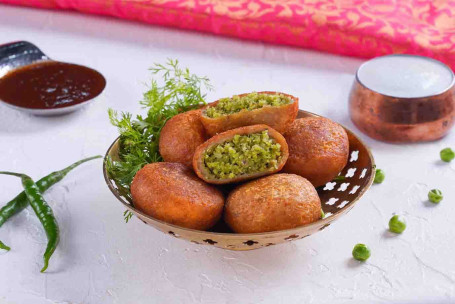 Aloo Pattice (5 Stk) Med Imli Chutney Og Ostemasse