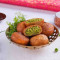 Aloo Pattice (5 Stk) Med Imli Chutney Og Ostemasse