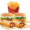 Mcveggie/Mcchicken(Enhver To) 1 Mellemstore Pommes Frites 2 Mcpuff