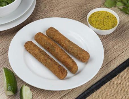 Fish Fingers With Kasundi [3 Pcs]