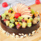 Chocolicious Fruit Eggless Cake