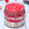 Strawberry Jar Eggless Cake