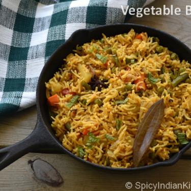 Vegetabilsk Biriyani