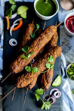 Veg. Seekh Kabab