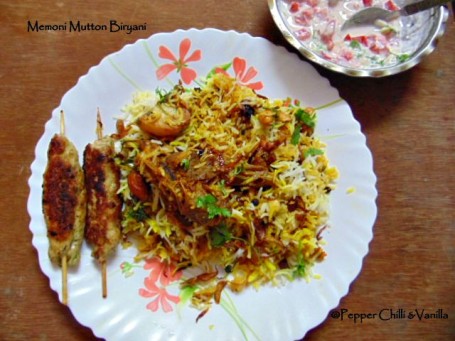 Fårekød Hyderabadi Biryani