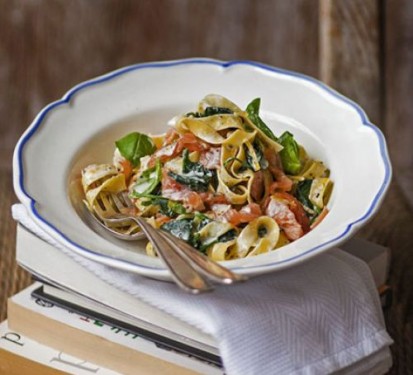 Tagliatelle Spinat