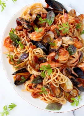 Linguine Con Frutti Di Mare