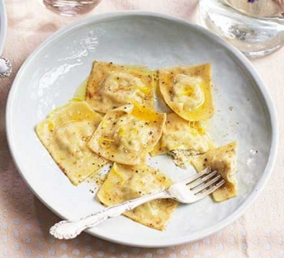 Ostefyldt Ravioli