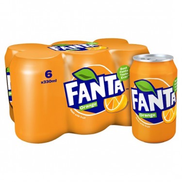 Ny! Fanta-Pakke (330 Ml X 4)