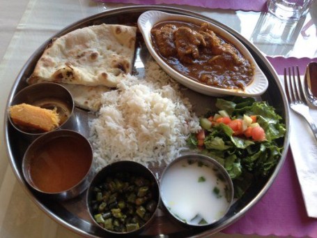 Kylling Thali