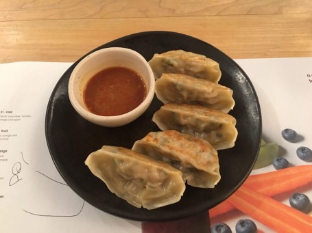 Dampet Kylling (Gyoza)