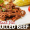 Ikke-Gluten Pulled Beef