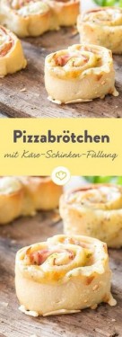 Pizzabrötchen Cheesy-Schinken