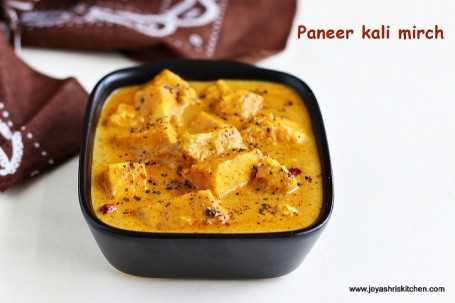 Kali Mirch Paneer