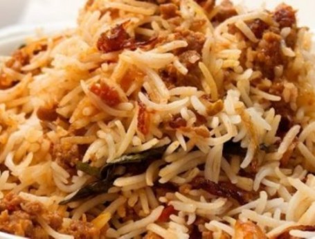 Fårekød Keema Biryani