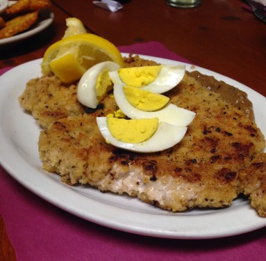 Schweineschnitzel Hawaii