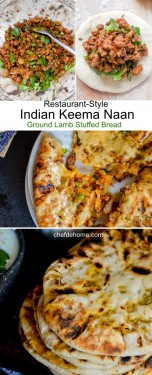 Fårekød Keema Naan