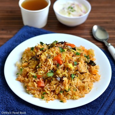 Vegetabilsk Biryani