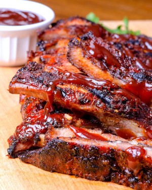 Costillas De Cerdo Bbq