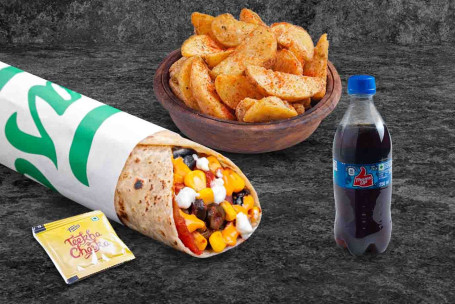 Bagt Pizza Wrap (Veg) Måltid Thums Up