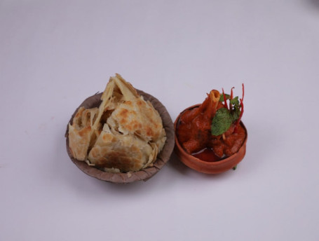 Handi Mutton With Laccha Paratha